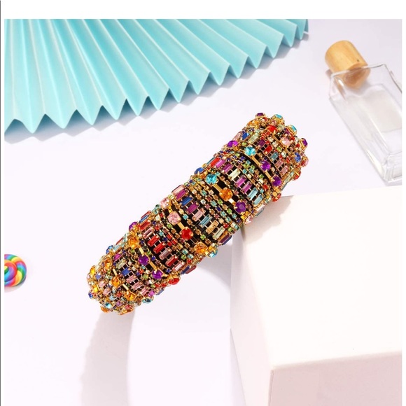 Rhinestone Headband colorful🌈🌈 - Picture 5 of 5